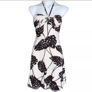 COPY - Halter tie fit and flare dress